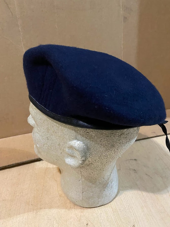 Vintage U.S. Issue Blue Wool Beret