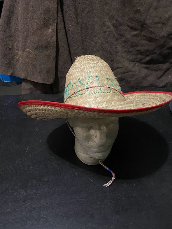 Large Brimmed Straw Hat