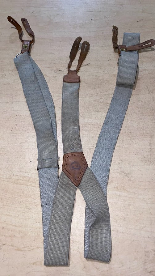 British Military Button Suspenders