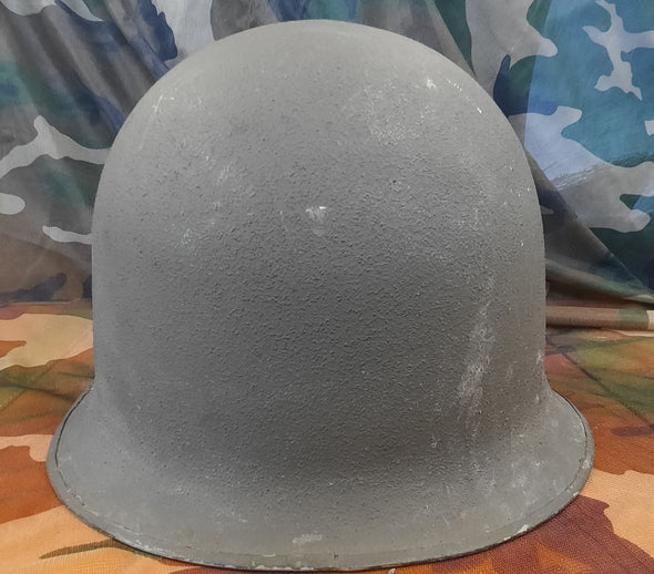 Original French M51 Steel Pot Helmet w/ Liner