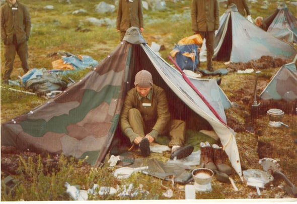 Swedish Camouflage Shelter Quarter Poncho