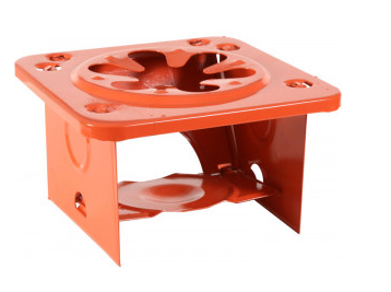 Orange Folding Stove