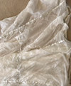 Vintage Military White Parachute Canopy