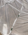 Vintage Military White Parachute Canopy