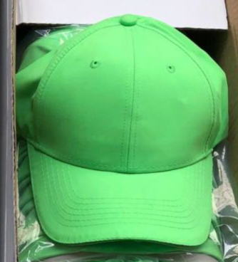 Neon Green Adjustable Cap Grab Bag