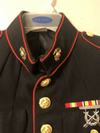 Authentic 41S USMC Dress Blue Jacket