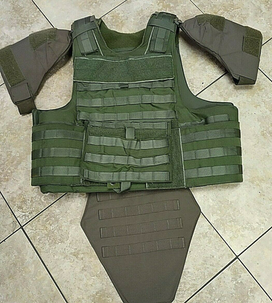 Combat Ready Tactical Assault Ballistic Protection -Green