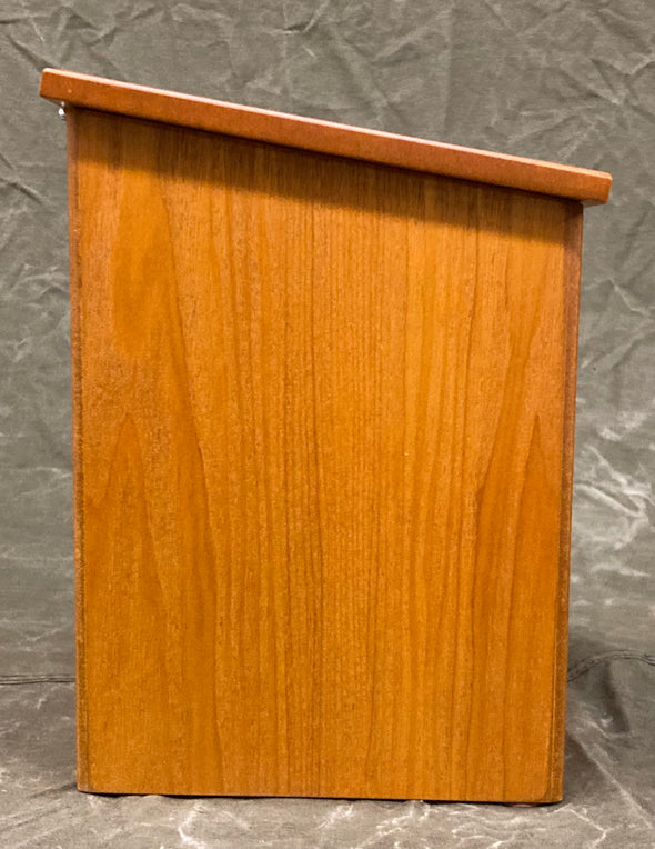 Wooden Ballot / Suggestion Box with Cards, Pen, Lock & Keys - NEW *Great buy*