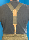 East German Uniform Trouser Suspenders