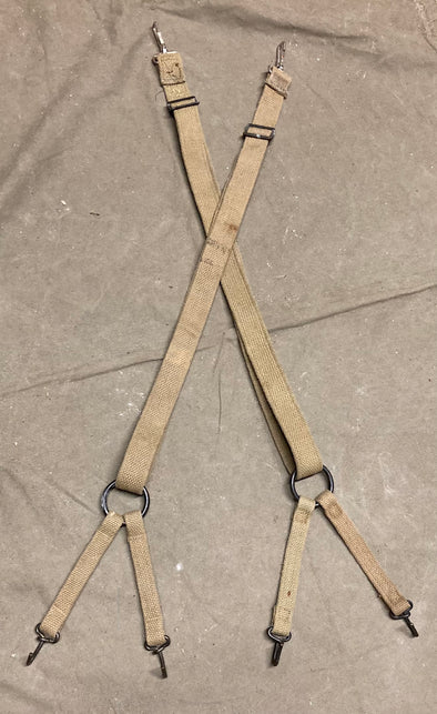 WWII USMC Field Suspenders