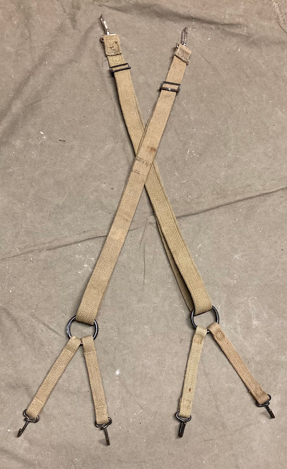 WWII USMC Field Suspenders