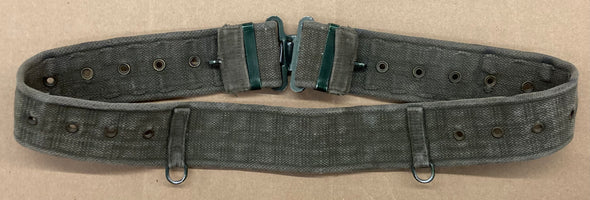 Vintage British P58 Web Equipment Waist Belt - Real Deal