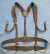 East German Nylon Y-Strap Field Suspenders