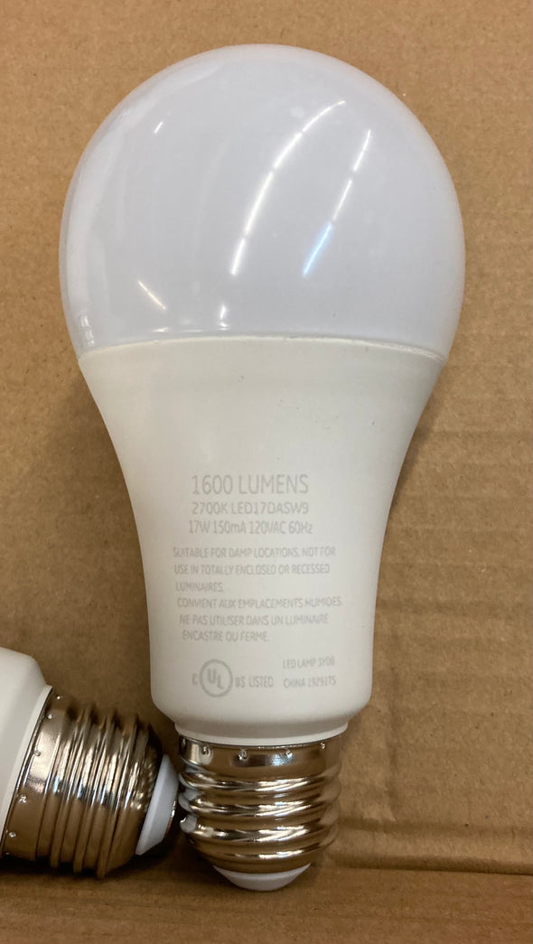 LARGE New GE Relax Soft White HD 100W LED Light Bulbs