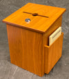 Wooden Ballot / Suggestion Box with Cards, Pen, Lock & Keys - NEW *Great buy*