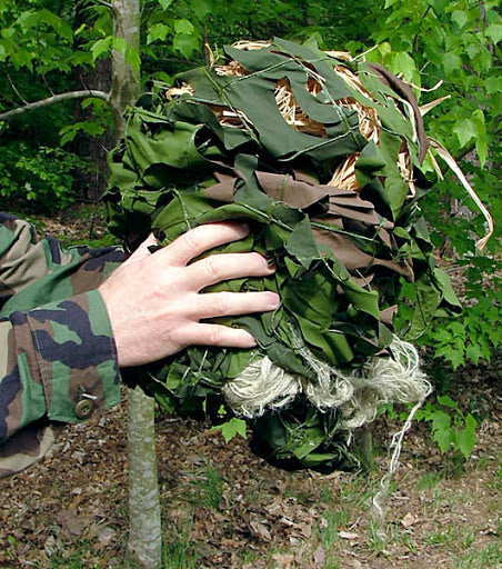 Authentic Military Surplus Used Mixed Piece Camo Netting Grab Bag