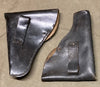 Vintage Italian Leather Police Holster