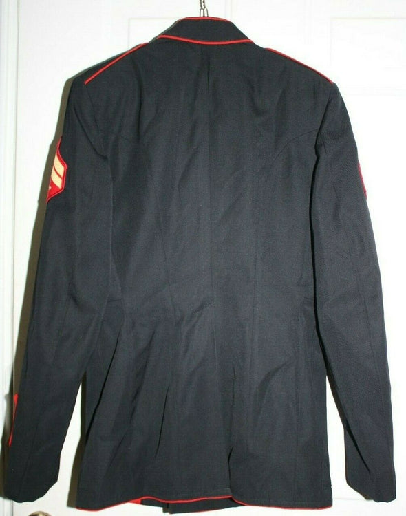 Authentic 39R USMC Dress Blue Jacket w/ Missing Buttons