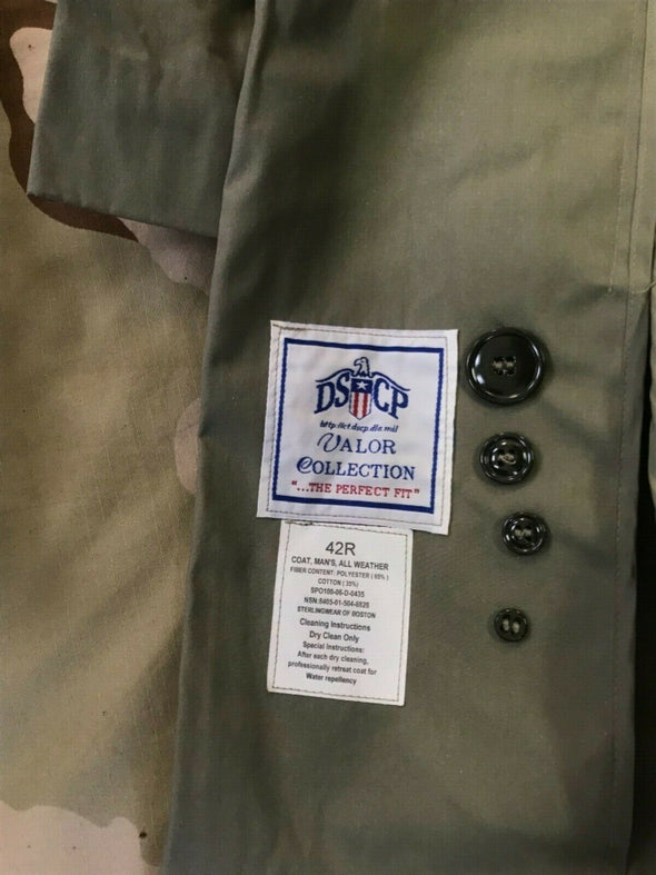 Authentic 42R USMC Trench Coat