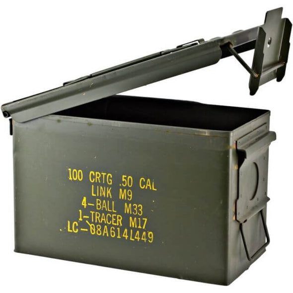 Authentic US Military 50 Cal Ammo Can